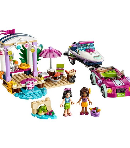 LEGO&reg; Friends Andrea's Speedboat Transporter 41316