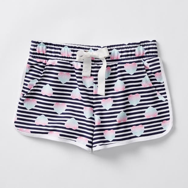 Shell Print Shorts Shell Print Shorts