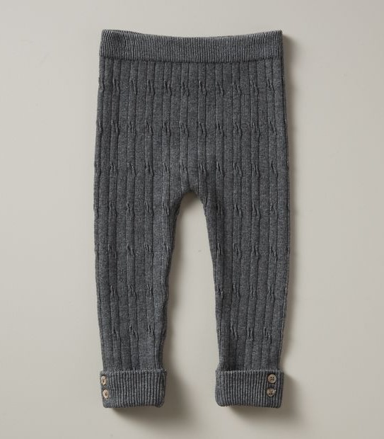 Baby Cable Knit Leggings
