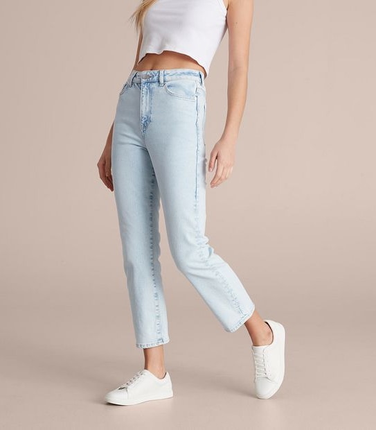 Lily Loves High Rise Mom Jeans