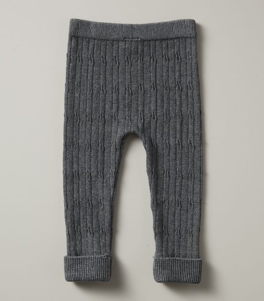 Baby Cable Knit Leggings