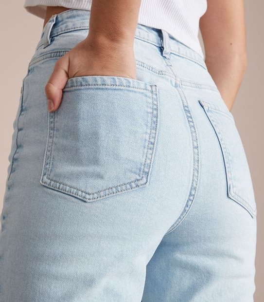Lily Loves High Rise Mom Jeans