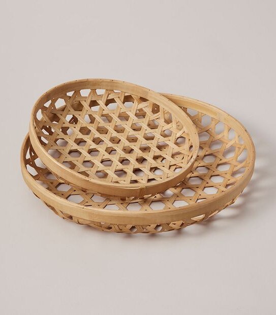 Yumi Woven Trays - Set of 2