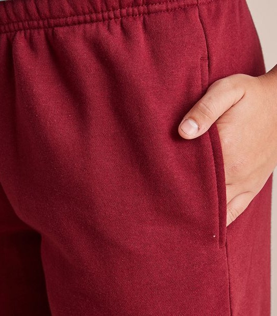School Cuffed Fleece Trackpants