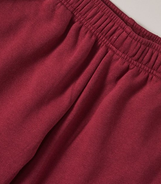 School Cuffed Fleece Trackpants