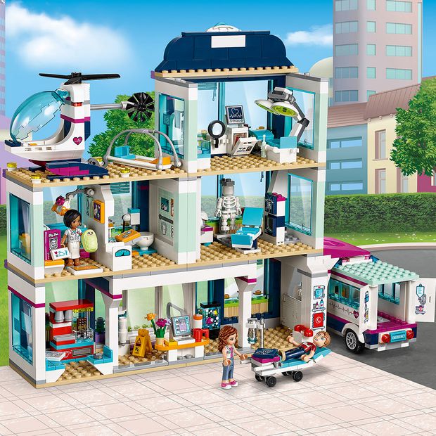 New Lego Friends Heartlake Hospital 41318 5702015866477 Ebay