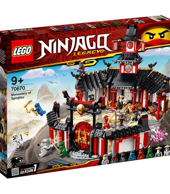 LEGO® NINJAGO Monastery of Spinjitzu 70670