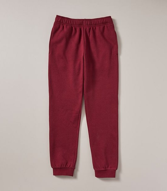 School Cuffed Fleece Trackpants