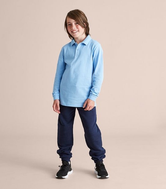 Double Knee School Fleece Trackpants