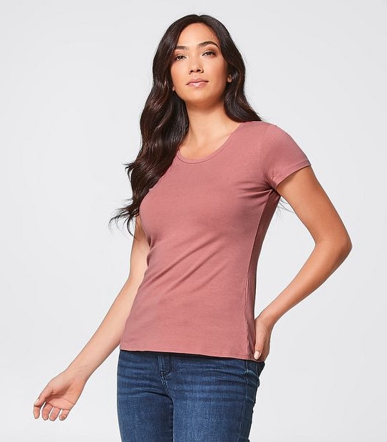 Organic Cotton T-Shirt - Rose Pink