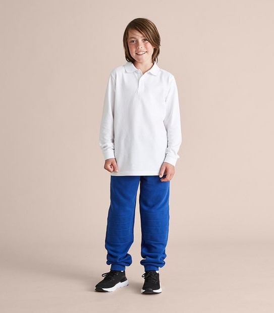 Double Knee School Fleece Trackpants