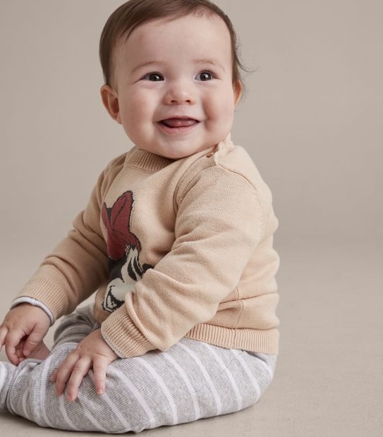 Baby Disney Minnie Mouse Knit Jumper