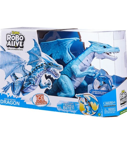 ZURU Robo Alive Ferocious Roaring Dragon Assorted