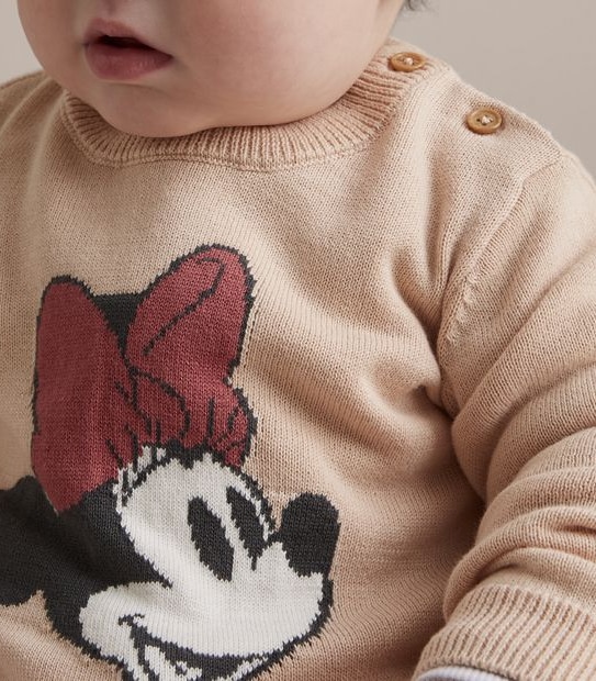 Baby Disney Minnie Mouse Knit Jumper