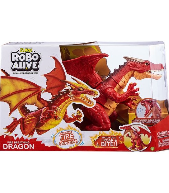 ZURU Robo Alive Ferocious Roaring Dragon Assorted