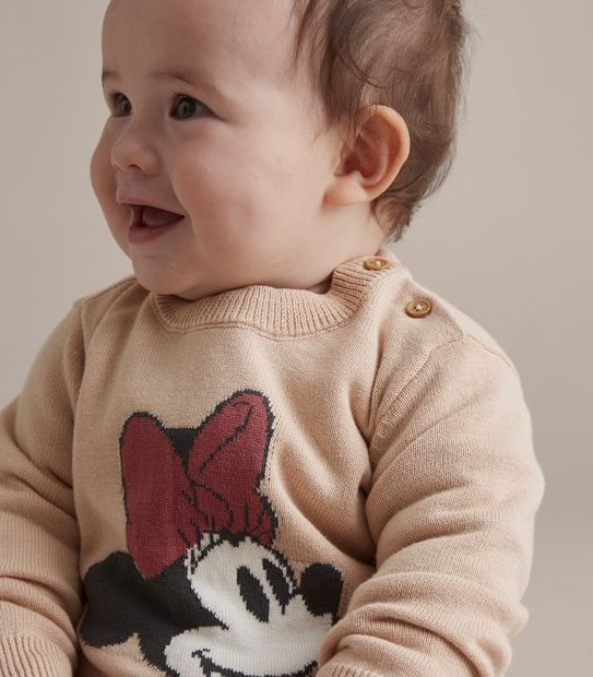 Baby Disney Minnie Mouse Knit Jumper