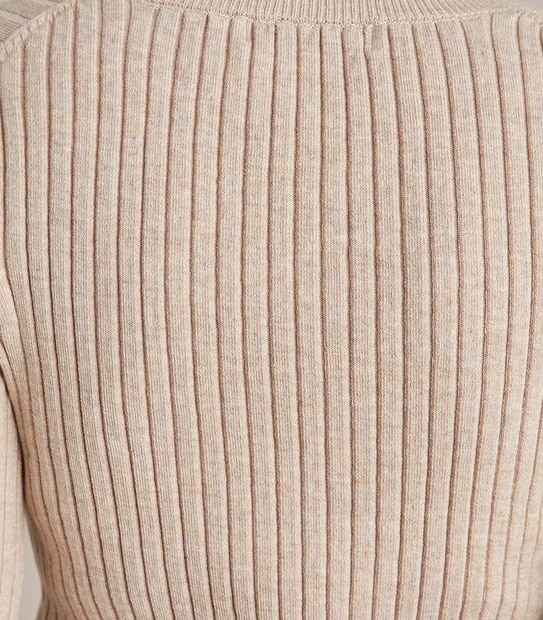Preview V-Neck Rib Knit Top