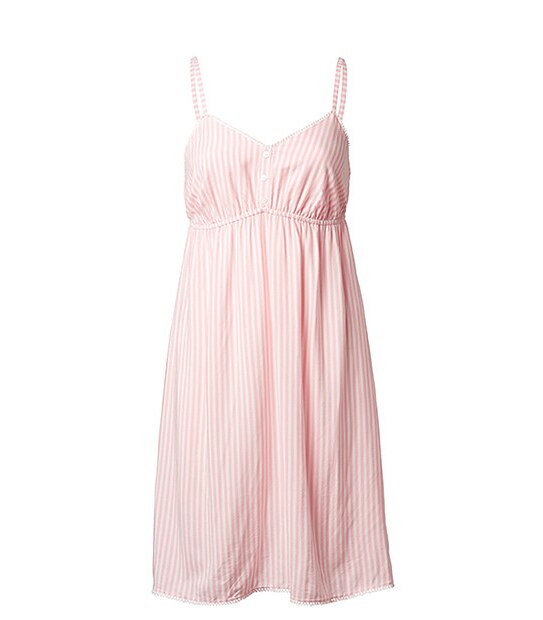 Boho Striped Chemise - Pink