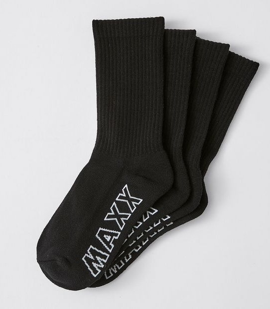 4 Pack Maxx Crew Sock