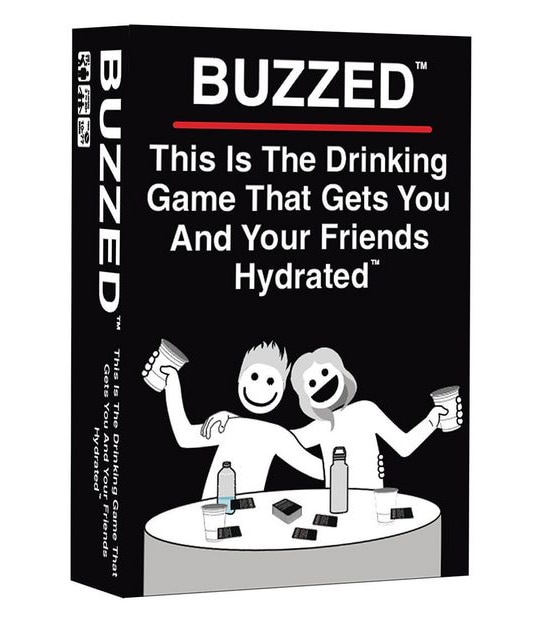 Buzzed Hydrated Edition Card Game