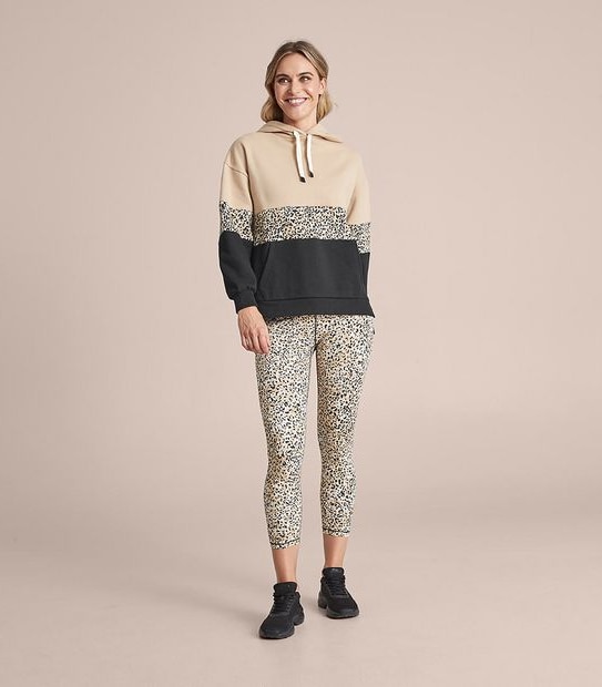 Active 7/8 Length Fashion Print Tights