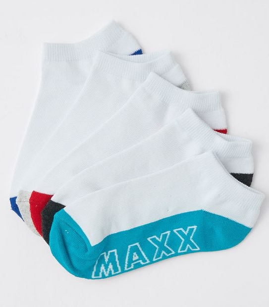 5 Pack Maxx Low Cut Socks