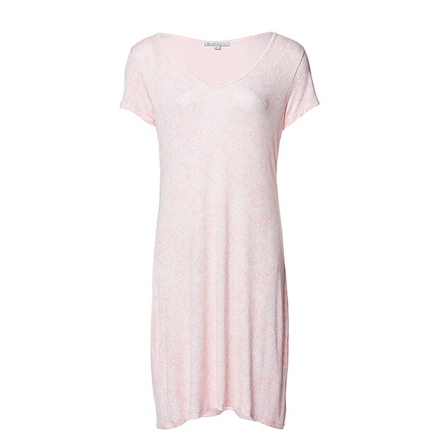 Boho Paisley Nightie - Pink Boho Paisley Nightie - Pink