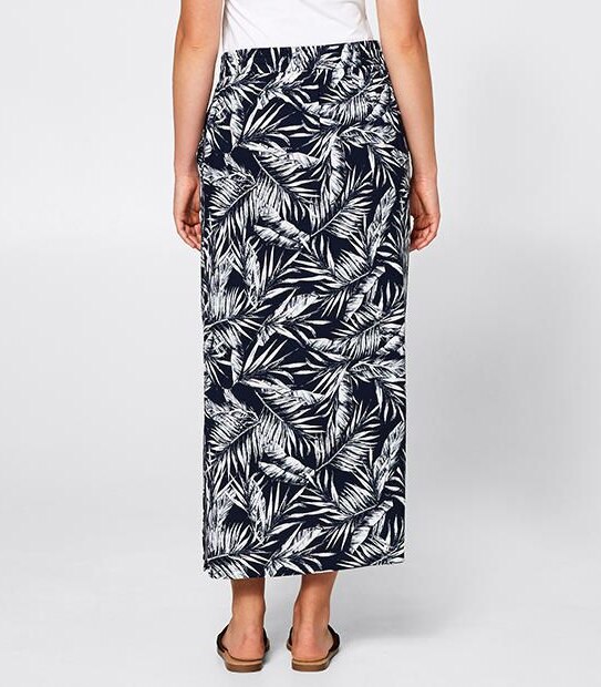 Woven Maxi Skirt
