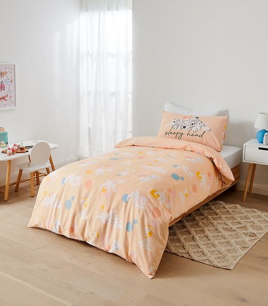 101 Dalmatians Quilt Cover Set - Single Bed