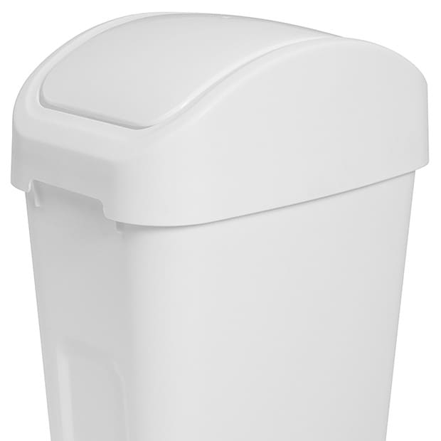 Swing Lid 32L Slimline Bin White Target Australia