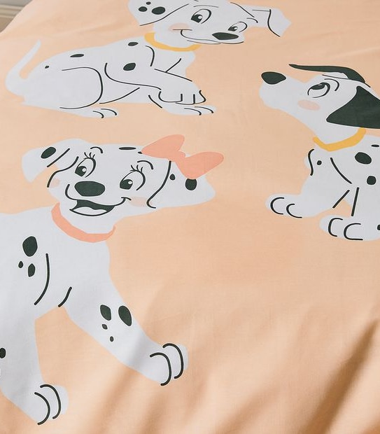 101 Dalmatians Quilt Cover Set - Single Bed