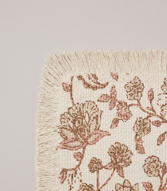 Keira Floral Fringed Placemat Target Australia