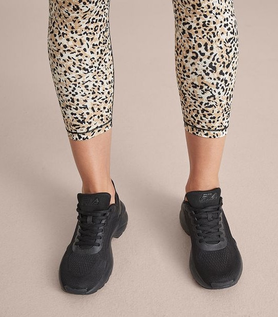 Active 7/8 Length Fashion Print Tights