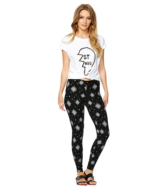 Lily Loves Leggings - Black Print