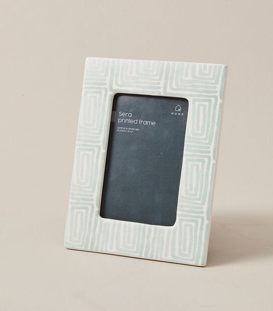 Sera Printed Frame - 4" x 6"