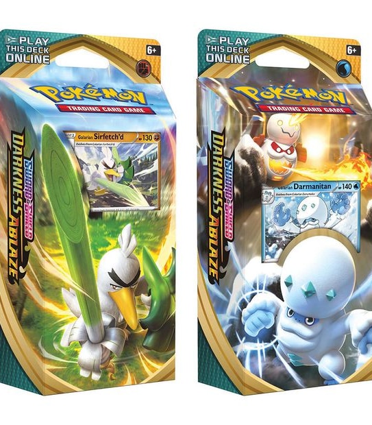 Pokemon TCG: Sword & Shield - Darkness Ablaze Theme Deck Assorted