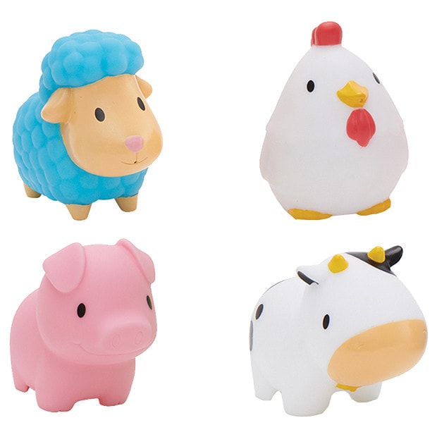 Munchkin Squirtin' 4 Pack Barnyard Friends