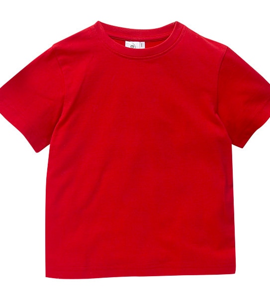 Plain School Tee - Red