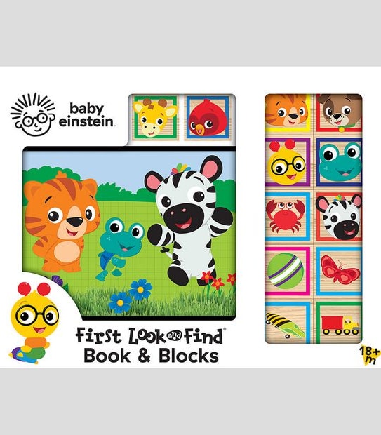 Book And Blocks - Baby Einstein
