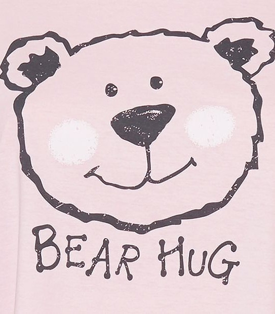 Belle Curve Bear Short Pyjama Set 3 of 4