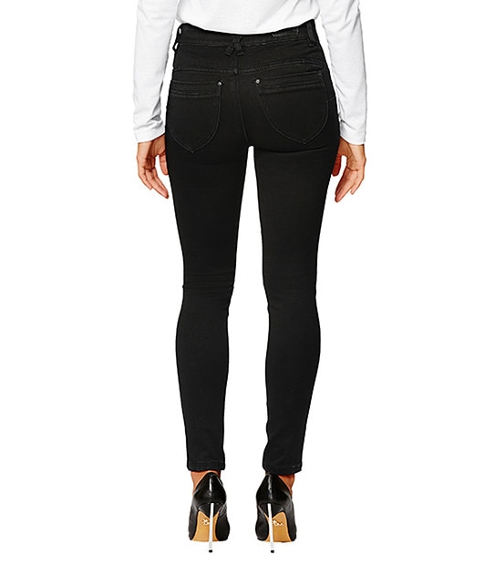 Dannii Minogue Petites Butt Shaper Jeans - Black