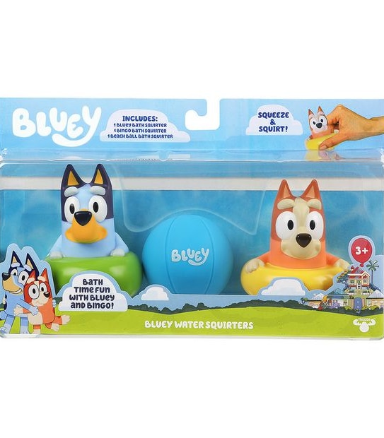 Bluey Bath Squirters 3 Pack