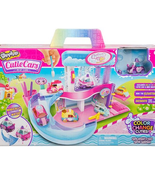 Shopkins Cutie Cars Splash 'N' Go Playset