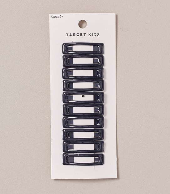 10 Pack Snap Hair Clips