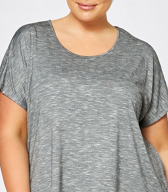 Belle Curve Active Cross Back T-Shirt 3 of 3