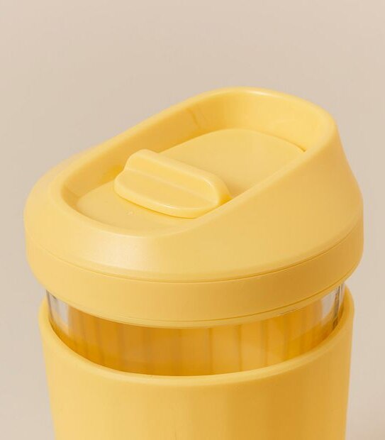 320ml Glass Travel Cup