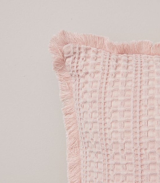 Magnolia Waffle Cushion