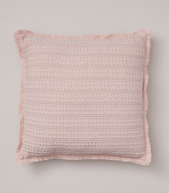 Magnolia Waffle Cushion