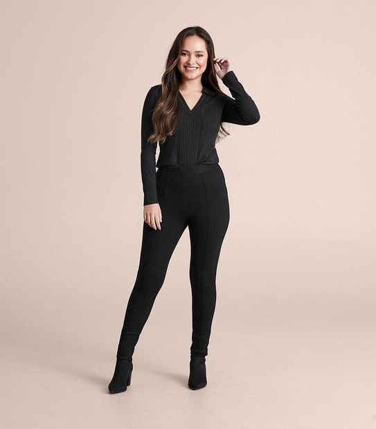 Dannii Minogue Petites Full Length Ponte Leggings