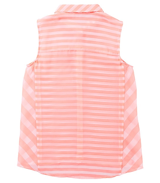 Girls' Sleeveless Panel Shirt